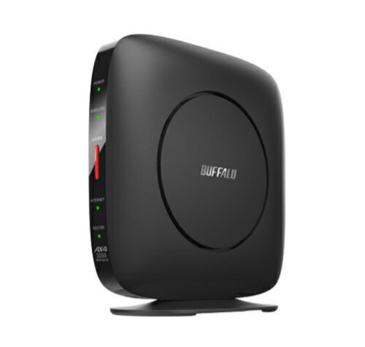 新古品　（箱無し）BUFFALO バッファロー WSR-3200AX4S-BK Wi-Fiルーター 親機 2401+800Mbps AirStation ブラック Wi-Fi 6(11ax)