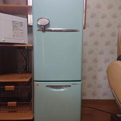 ナショナル【WiLL FRIDGE mini】レトロ冷蔵庫□2ドア冷蔵庫NR