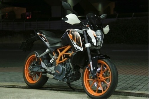SOLD OUT！KTM DUKE390 車検付　ガソリン満タンサービス