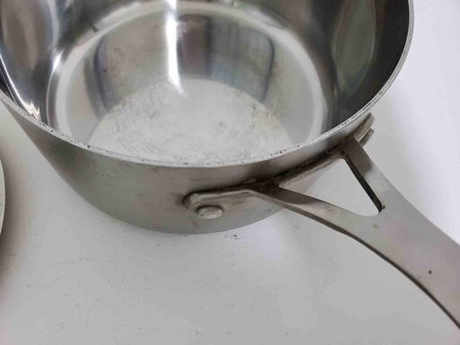 ニトリihステンレス三層鋼片手鍋 18cm Matumayi G 朝霧の調理器具 鍋 グリル の中古あげます 譲ります ジモティーで不用品の処分