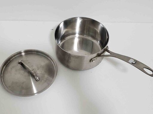 ニトリihステンレス三層鋼片手鍋 18cm Matumayi G 朝霧の調理器具 鍋 グリル の中古あげます 譲ります ジモティーで不用品の処分