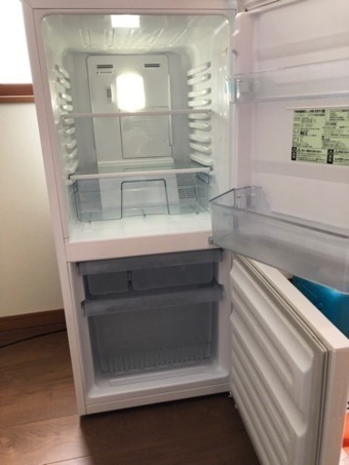 【取引決定】3月中に処分　冷凍冷蔵庫　ツインバード  HR-E911 2018年製