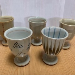 コップ　5つ　新品　生活工芸