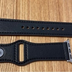 Apple watch 40mm 替ベルト替ベルト　レザー調　黒
