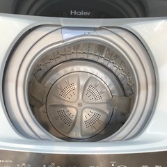 安心の6ヶ月保証付!! 【ハイアール 19年製】 全自動洗濯機 【トレファク