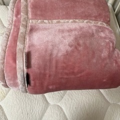 TEIJIN 暖かさアップあったか毛布　シングル、ピンク