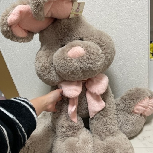 コストコbigうさぎぬいぐるみ りー 松山のおもちゃの中古あげます 譲ります ジモティーで不用品の処分