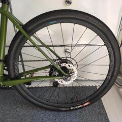 本文をよく読んでください！希少車両/CANNONDALE Lefty SLATE 2018年モデル 105 油圧DISC ロードバイク Mサイズ グリーン