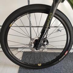 本文をよく読んでください！希少車両/CANNONDALE Lefty SLATE 2018年モデル 105 油圧DISC ロードバイク Mサイズ グリーン