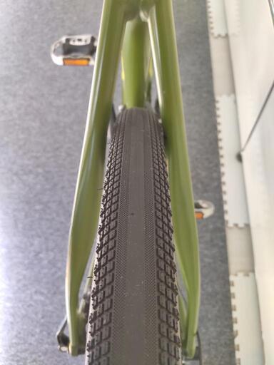 本文をよく読んでください！希少車両/CANNONDALE Lefty SLATE 2018年モデル 105 油圧DISC ロードバイク Mサイズ グリーン