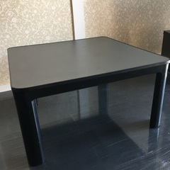 ニトリ　テーブル　黒