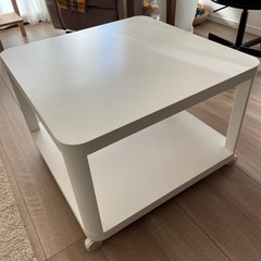 ローテーブル　IKEA TINGBY ティングビー　白