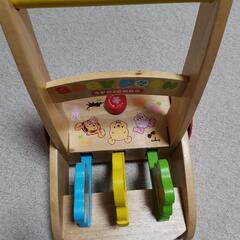 【ネット決済】ベビープーさん木製カタカタ 8ヶ月~3歳