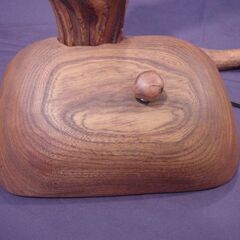 リサイクルカービング　流木ランプ　龍