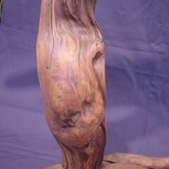 リサイクルカービング　流木ランプ　龍