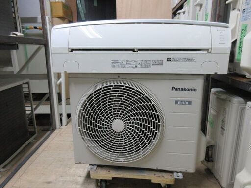 K03116　パナソニック　中古エアコン　主に8畳用　冷2.5kw ／ 暖2.8kw