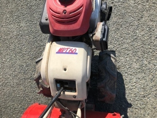 【中古】ヤンマー 耕運機 ポチ MRT60 アタッチメント付き