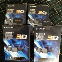 SHARP AN-3DG20-B 3Dメガネ