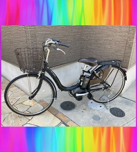 【2017】【バッテリーほぼ新品！】8.7Ahヤマハ　パスナチュラ　26インチ　 電動自転車　電動アシスト自転車　0225⑧