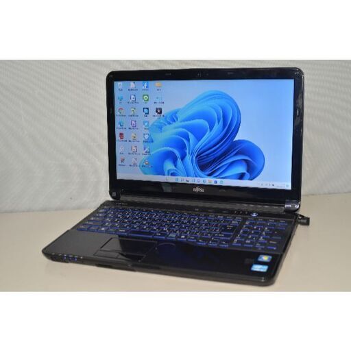 最新Windows11+office 新品爆速SSD256GB 富士通 AH54/G core i5-2450M 8GB 15.6インチ USB3.0 HDMI 無線 DVDマルチ 便利なソフト