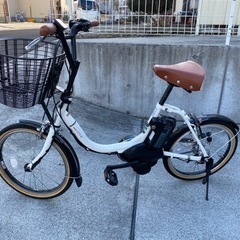 ヤマハ  美品 PAS CITY 20インチ 電動自転車 12....