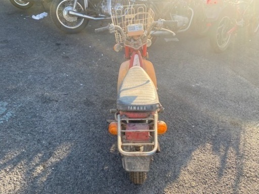 ヤマハ チャッピー50 部品取り レストアベース キー欠品 439