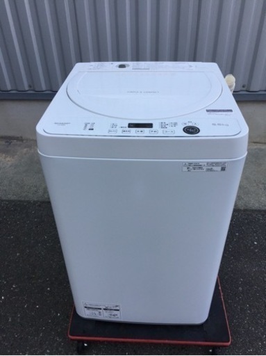 2020年製 シャープ 5.5kg全自動洗濯機 ES-GE5E