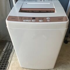 アクア 全自動電気洗濯機 AQW-KS6G(P) ピンク 201...