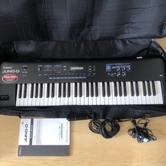 【ネット決済・配送可】美品！　Roland Juno D シンセ...