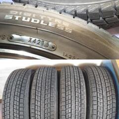 冬 ジムニー【富山 手渡しもOK】日本製 HIGH QUALITY アルミホイール 175/80R16 ダンロップ 日本製 スタッドレスタイヤ 中古 ４本 車検対応