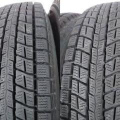 冬 ジムニー【富山 手渡しもOK】日本製 HIGH QUALITY アルミホイール 175/80R16 ダンロップ 日本製 スタッドレスタイヤ 中古 ４本 車検対応