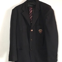 【値下げしました】明石高校男子制服（ブレザー１枚、ズボン２枚、ネクタイ１本)明石市内