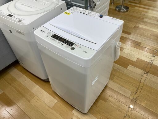 6ヶ月保証付き！Hisense 全自動洗濯機 4.5kg【トレファク岸和田】