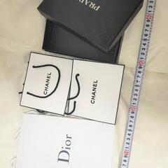 CHANEL/Dior/PRADA   紙袋 箱