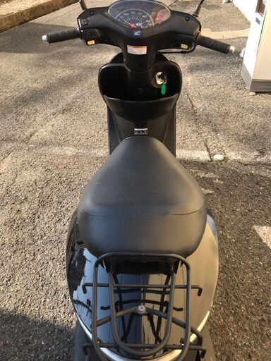 実動 AF68 ディオ インジェクション 黒 タイヤ前後新品 フロントカバー新品