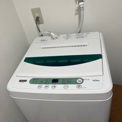 ① YAMADA SELECT 洗濯機　2019年製　一年半使用した