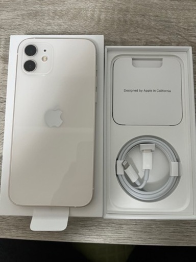 【未使用】iPhone 12  64GB ホワイト