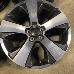スバル　xv純正ホイール　pcd100 ５穴　17インチ