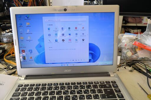「管番N-30562」値下げお買い得高速動作大容量メモリ AcerV5-471 Win11 i3 8Gb 300Gb