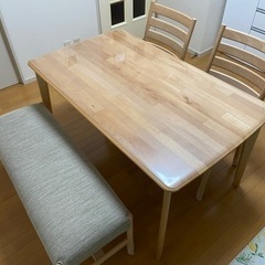 【ネット決済】ニトリ　ダイニングテーブルセット
