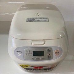 シャープ 電子ジャー炊飯器 KS-A10D-W リサイクルショッ...