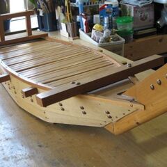木製船盛舟(ハンドメイド・使用品)