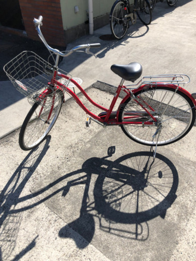 AGENDA   自転車　レッド色　26インチ
