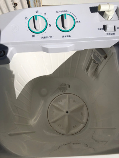 二層式洗濯機❗️きれいです✨