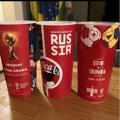 【レア】2014ブラジル / 2018ロシア W杯コカコーラ社カップ