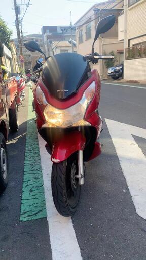 東京大塚発 ホンダPCX125 JF28現役バイク自賠責付き試乗も可能乗って帰れ