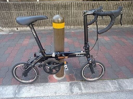 14インチ折りたたみ自転車シングルギア