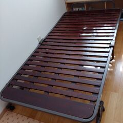 ※お取引決定【新生活応援】折りたたみ木製ベッド