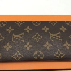 😸【美品】本物・ルイヴィトン LOUIS VUITTON 長財布 札入れ カード入れ モノグラム