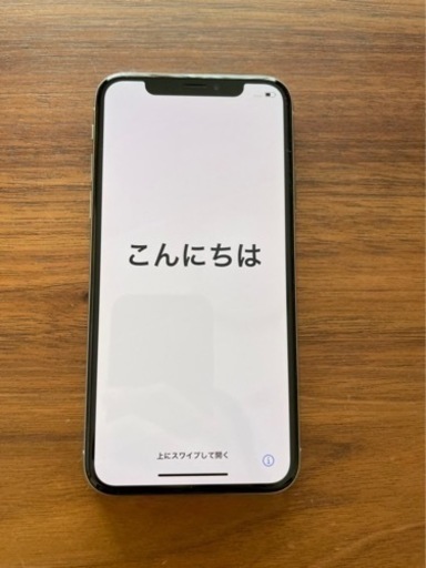 iPhone X Silver 64 GB SIMフリー IMEI：356741083819358